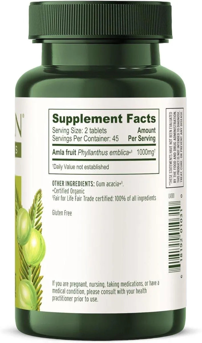 BANYAN - Banyan Botanicals Amla 90 Tabletas - The Red Vitamin MX - Suplementos Alimenticios - {{ shop.shopifyCountryName }}