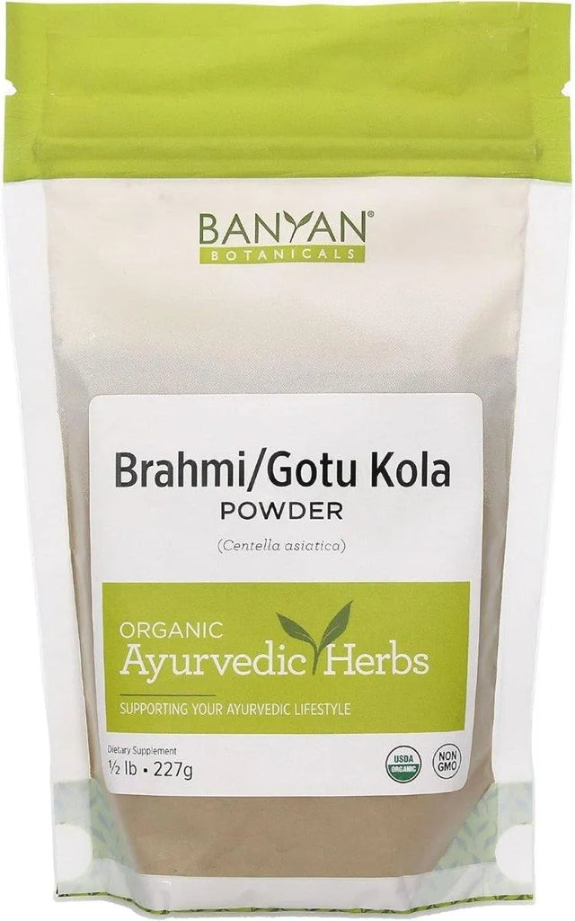 BANYAN - Banyan Botanicals Brahmi/Gotu Kola Powder 227Gr. - The Red Vitamin MX - Suplementos Alimenticios - {{ shop.shopifyCountryName }}