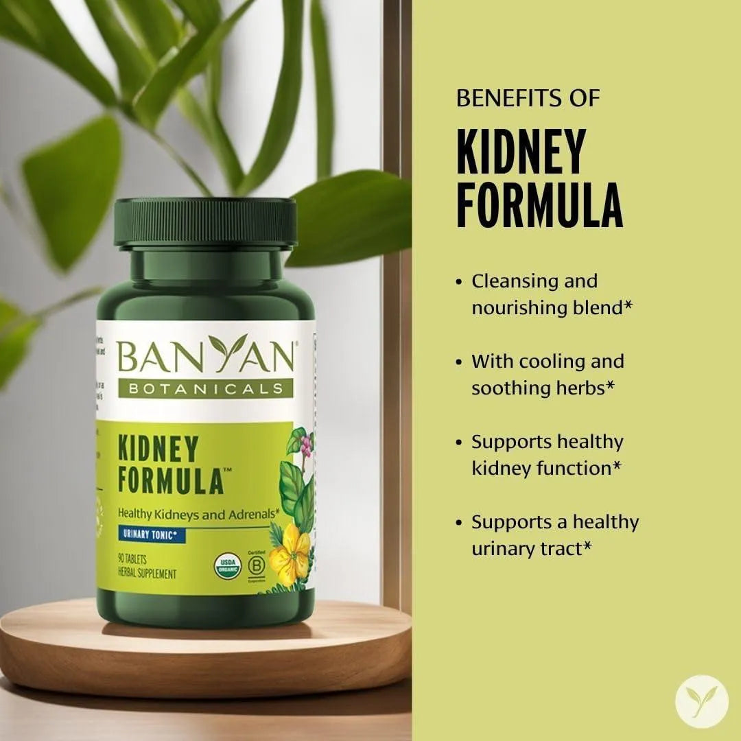 BANYAN - Banyan Botanicals Kidney Formula 90 Tabletas - The Red Vitamin MX - Suplementos Alimenticios - {{ shop.shopifyCountryName }}