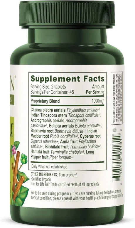 BANYAN BOTANICALS - Banyan Botanicals Liver Formula 90 Tabletas - The Red Vitamin MX - Suplementos Alimenticios - {{ shop.shopifyCountryName }}