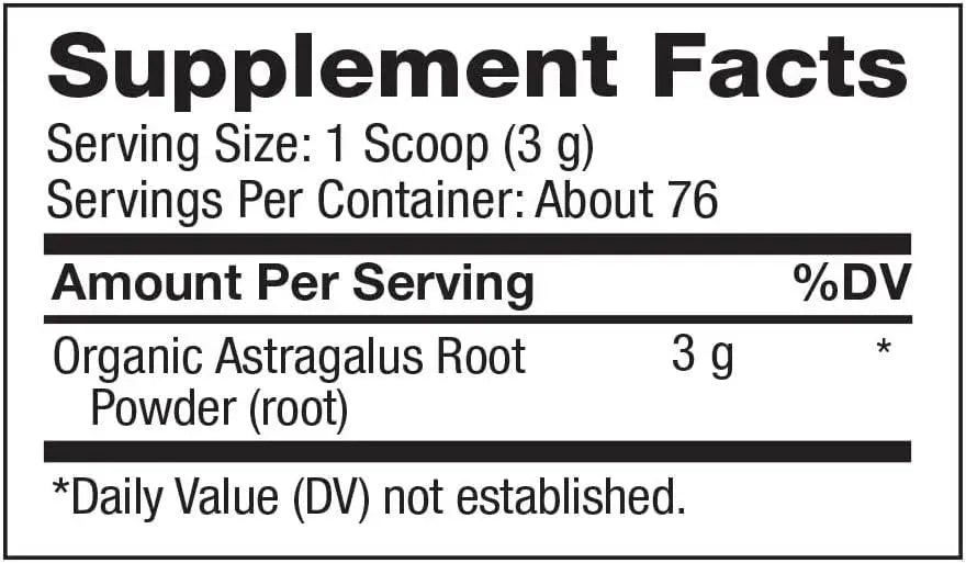 BARE ORGANICS - BareOrganics Astragalus Root Powder 227Gr. - The Red Vitamin MX - Suplementos Alimenticios - {{ shop.shopifyCountryName }}