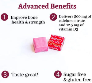 BARIATRIC ADVANTAGE - Bariatric Advantage Calcium Citrate Chewy Bites 500Mg. with Vitamin D3 90 Masticables - The Red Vitamin MX - Suplementos Alimenticios - {{ shop.shopifyCountryName }}