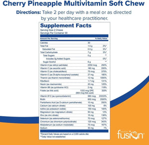 BARIATRIC FUSION - Bariatric Fusion Bariatric Multivitamin Soft Chew Cherry Pineapple Flavor 60 Masticables - The Red Vitamin MX - Suplementos Alimenticios - {{ shop.shopifyCountryName }}