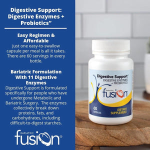 BARIATRIC FUSION - Bariatric Fusion Digestive Support: Digestive Enzymes + Probiotic 60 Capsulas - The Red Vitamin MX - Suplementos Alimenticios - {{ shop.shopifyCountryName }}