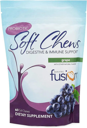 BARIATRIC FUSION - Bariatric Fusion Probiotic Soft Chews Grape Flavor 60 Masticables - The Red Vitamin MX - Suplementos Alimenticios - {{ shop.shopifyCountryName }}