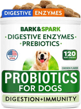 BARK&SPARK - Bark&Spark Dog Probiotics & Digestive Enzymes Chicken 120 Masticables - The Red Vitamin MX - Probióticos Para Perros - {{ shop.shopifyCountryName }}