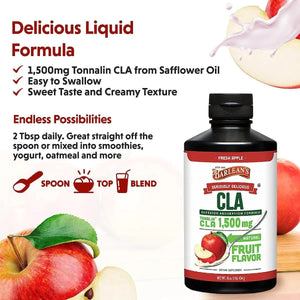 BARLEAN´S - Barlean's CLA Oil Supplement 1500Mg. 16Oz. - The Red Vitamin MX - Suplementos Alimenticios - {{ shop.shopifyCountryName }}