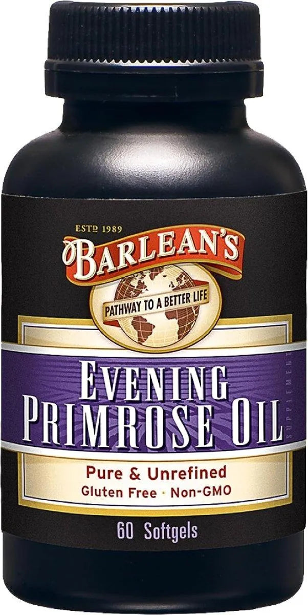 BARLEAN´S - Barlean's Evening Primrose Oil Softgels 60 Capsulas Blandas - The Red Vitamin MX - Suplementos Alimenticios - {{ shop.shopifyCountryName }}