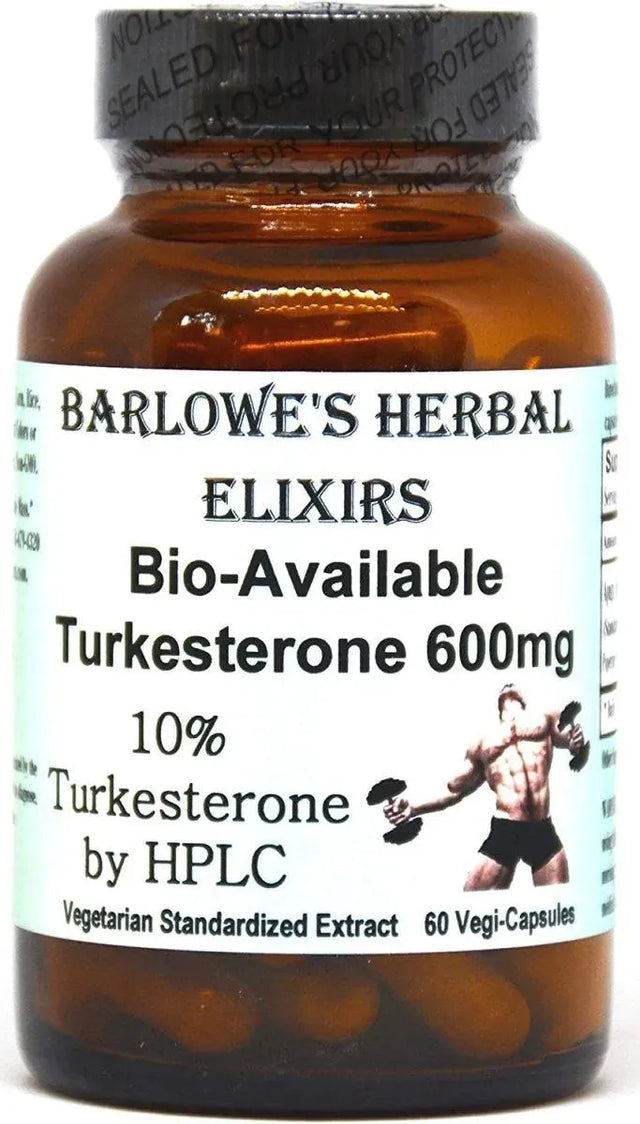 BARLOWE´S HERBAL ELIXIRS - Barlowe's Herbal Elixirs Bio-Available Turkesterone 10% Extract 600Mg. 60 Capsulas - The Red Vitamin MX - Suplementos Alimenticios - {{ shop.shopifyCountryName }}