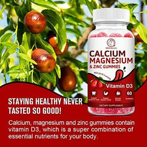 BBEEAAUU - BBEEAAUU Calcium, Magnesium, Zinc & Vitamin D 120 Gomitas - The Red Vitamin MX - Suplementos Alimenticios - {{ shop.shopifyCountryName }}