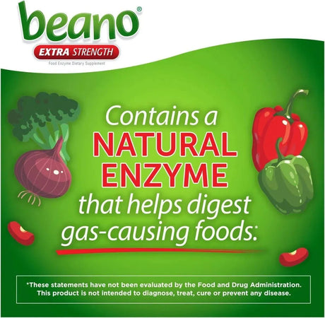 BEANO - Beano Ultra 800 Gas Prevention Food Enzyme 30 Tabletas - The Red Vitamin MX - Suplementos Alimenticios - {{ shop.shopifyCountryName }}