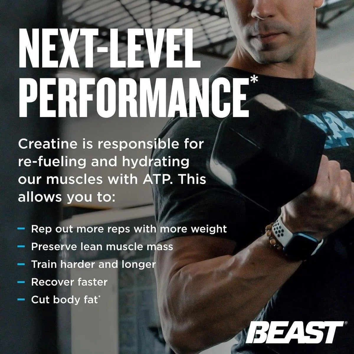 BEAST SPORTS NUTRITION - Beast Sports Nutrition Creature 5 Forms of Creatine 180 Capsulas - The Red Vitamin MX - Suplementos Alimenticios - {{ shop.shopifyCountryName }}