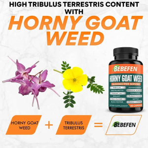 BEBEFEN - Bebefen Horny Goat Weed 16,000Mg. 60 Capsulas - The Red Vitamin MX - Suplementos Alimenticios - {{ shop.shopifyCountryName }}