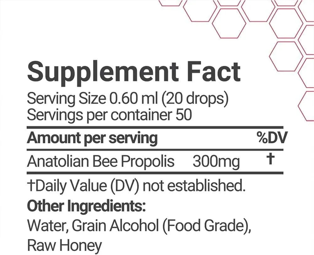 BEE & YOU - BEE and You Propolis 50% Pure Liquid Extract 30Ml. - The Red Vitamin MX - Suplementos Alimenticios - {{ shop.shopifyCountryName }}