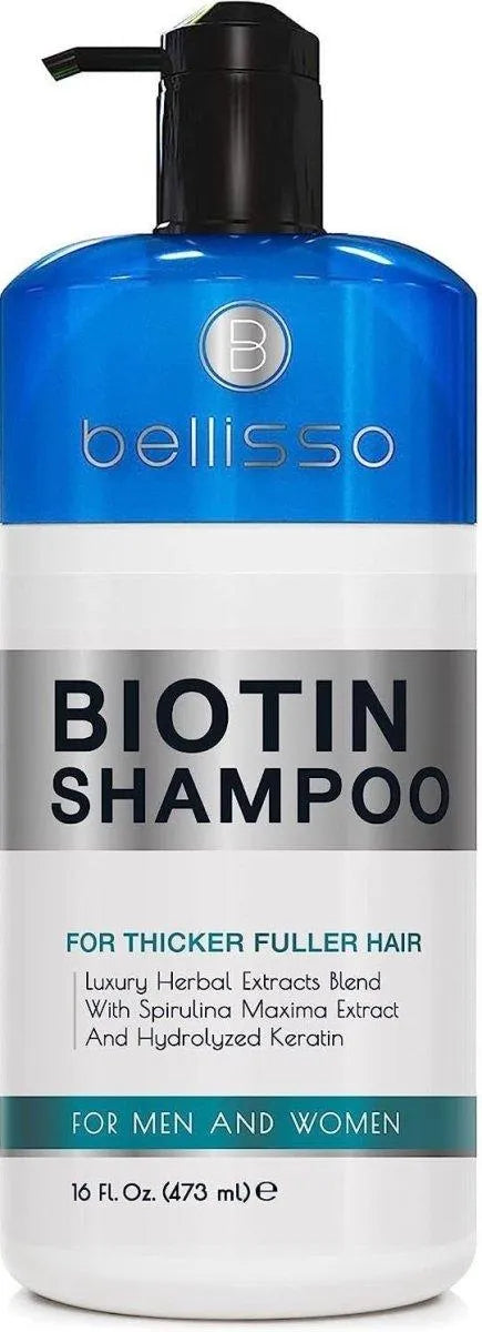 BELLISSO - BELLISSO Biotin Shampoo 473Ml. - The Red Vitamin MX - Shampoo Para Cabello - {{ shop.shopifyCountryName }}