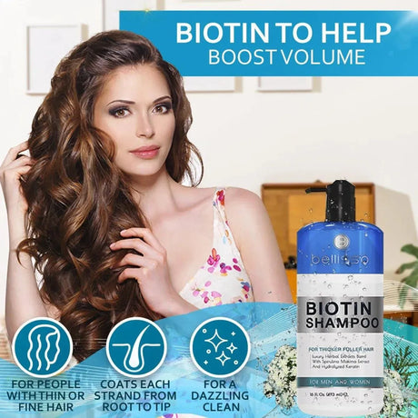 BELLISSO - BELLISSO Biotin Shampoo 473Ml. - The Red Vitamin MX - Shampoo Para Cabello - {{ shop.shopifyCountryName }}