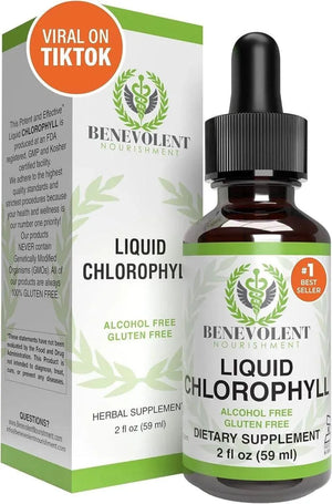 BENEVOLENT NOURISHMENT - Benevolent Chlorophyll Liquid Drops 59Ml. - The Red Vitamin MX - Suplementos Alimenticios - {{ shop.shopifyCountryName }}