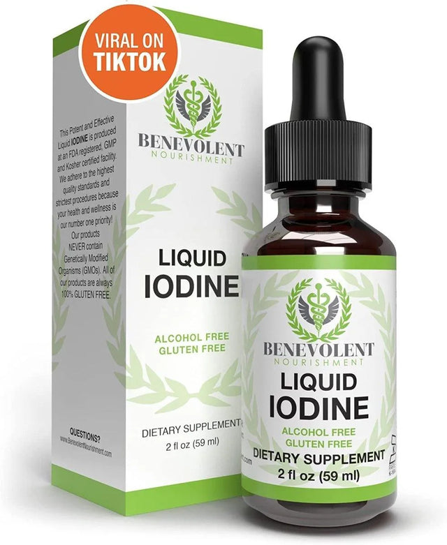 BENEVOLENT NOURISHMENT - Benevolent Nourishment Liquid Iodine Potassium Drops 59Ml. - The Red Vitamin MX - Suplementos Alimenticios - {{ shop.shopifyCountryName }}