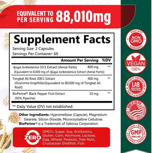 BENEVOLENT NOURISHMENT - Benevolent Nourishment Turkesterone 8,000Mg. Tongkat ali 80,000Mg. BioPerine 120 Capsulas - The Red Vitamin MX - Suplementos Alimenticios - {{ shop.shopifyCountryName }}