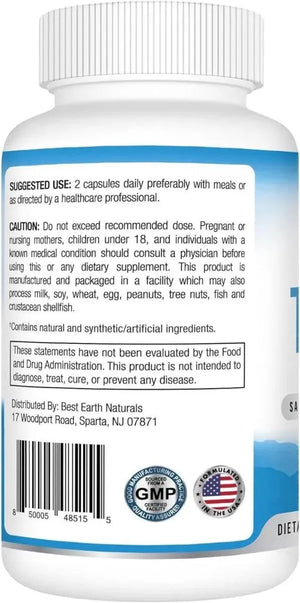 BEST EARTH NATURALS - Best Earth Naturals Thyroid Support 60 Capsulas - The Red Vitamin MX - Suplementos Alimenticios - {{ shop.shopifyCountryName }}