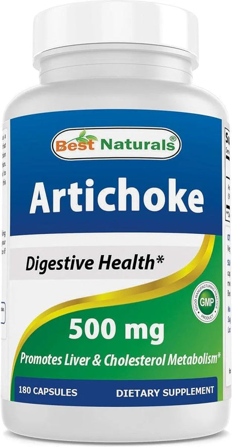 BEST NATURALS - Best Naturals Artichoke Extract 10000Mg. 180 Capsulas - The Red Vitamin MX - Suplementos Alimenticios - {{ shop.shopifyCountryName }}