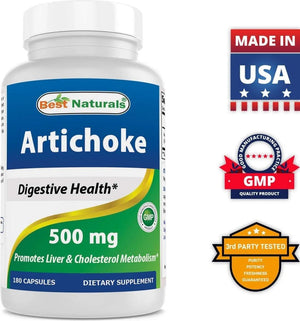 BEST NATURALS - Best Naturals Artichoke Extract 10000Mg. 180 Capsulas - The Red Vitamin MX - Suplementos Alimenticios - {{ shop.shopifyCountryName }}