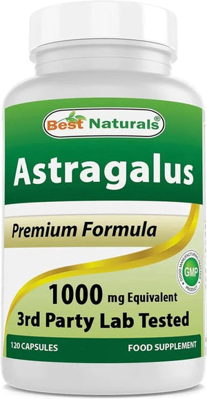 BEST NATURALS - Best Naturals Astragalus 1000Mg. 120 Capsulas - The Red Vitamin MX - Suplementos Alimenticios - {{ shop.shopifyCountryName }}