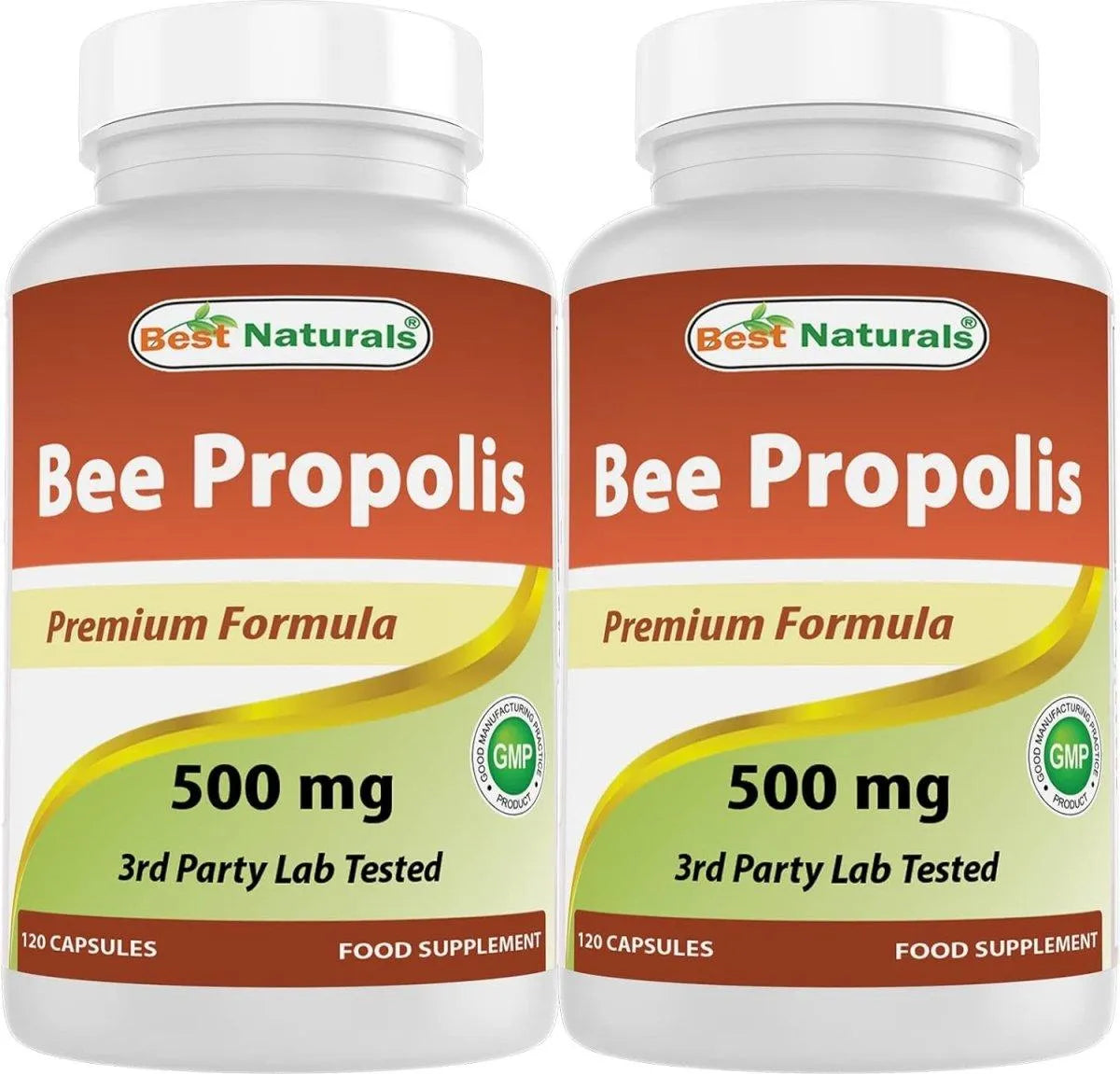 BEST NATURALS - Best Naturals Bee Propolis 500Mg. 240 Capsulas - The Red Vitamin MX - Suplementos Alimenticios - {{ shop.shopifyCountryName }}