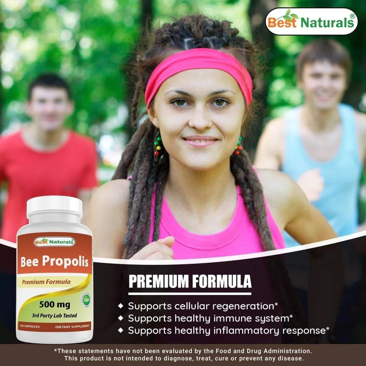 BEST NATURALS - Best Naturals Bee Propolis 500Mg. 240 Capsulas - The Red Vitamin MX - Suplementos Alimenticios - {{ shop.shopifyCountryName }}