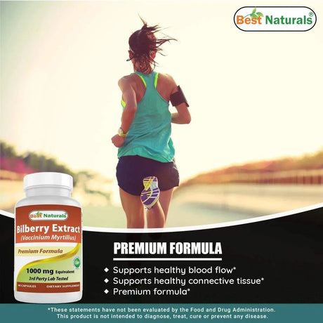 BEST NATURALS - Best Naturals Bilberry Extract 1000Mg. 90 Capsulas 3 Pack - The Red Vitamin MX - Suplementos Alimenticios - {{ shop.shopifyCountryName }}