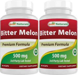 BEST NATURALS - Best Naturals Bitter Melon 500Mg. 90 Capsulas 2 Pack - The Red Vitamin MX - Suplementos Alimenticios - {{ shop.shopifyCountryName }}