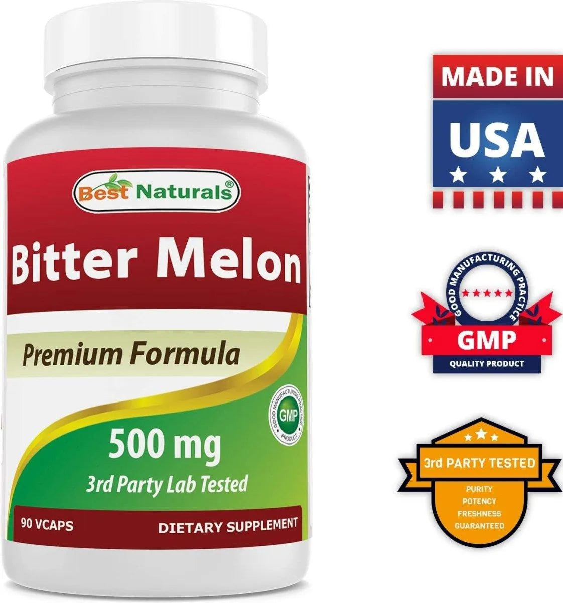 BEST NATURALS - Best Naturals Bitter Melon 500Mg. 90 Capsulas 2 Pack - The Red Vitamin MX - Suplementos Alimenticios - {{ shop.shopifyCountryName }}