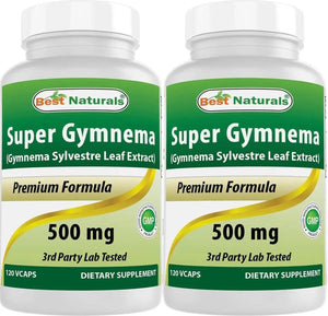 BEST NATURALS - Best Naturals Gymnema Sylvestre Extract 500Mg. 120 Capsulas 2 Pack - The Red Vitamin MX - Suplementos Alimenticios - {{ shop.shopifyCountryName }}