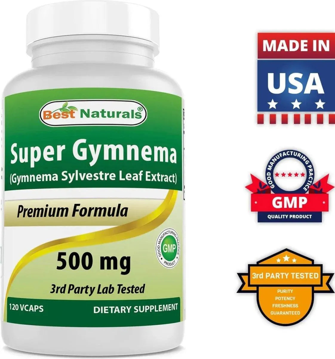 BEST NATURALS - Best Naturals Gymnema Sylvestre Extract 500Mg. 120 Capsulas 2 Pack - The Red Vitamin MX - Suplementos Alimenticios - {{ shop.shopifyCountryName }}