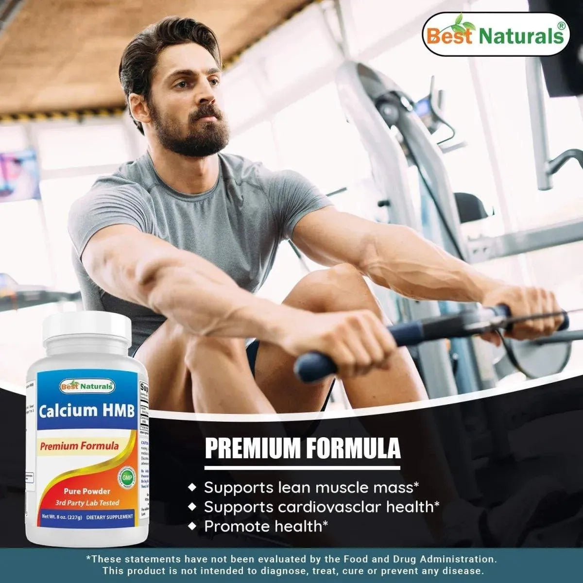 BEST NATURALS - Best Naturals HMB (Beta-Hydroxy Beta-Methylbutyrate) Pure Powder 227Gr. - The Red Vitamin MX - Suplementos Alimenticios - {{ shop.shopifyCountryName }}