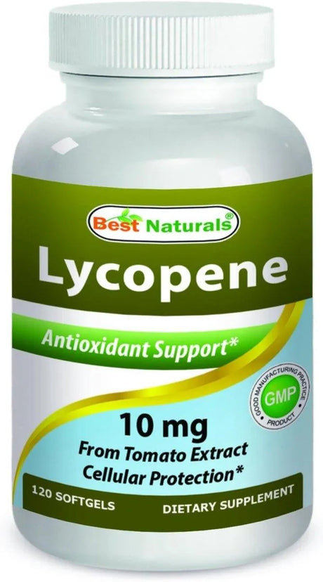 BEST NATURALS - Best Naturals Lycopene 10Mg. 120 Capsulas Blandas - The Red Vitamin MX - Suplementos Alimenticios - {{ shop.shopifyCountryName }}