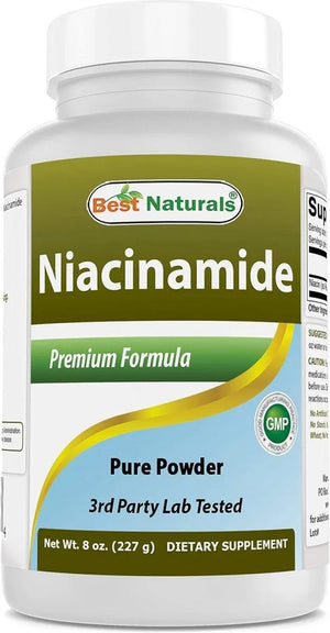 BEST NATURALS - Best Naturals Niacinamide Pure Powder 227Gr. - The Red Vitamin MX - Suplementos Alimenticios - {{ shop.shopifyCountryName }}