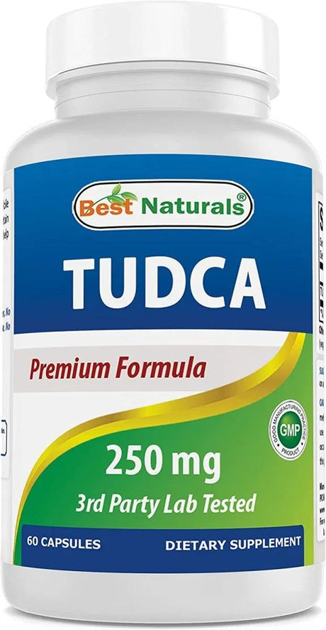 BEST NATURALS - Best Naturals TUDCA 250Mg. 60 Capsulas - The Red Vitamin MX - Suplementos Alimenticios - {{ shop.shopifyCountryName }}