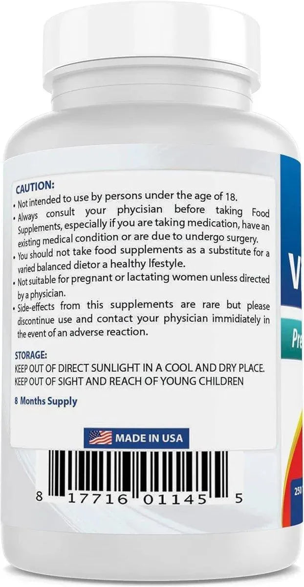 BEST NATURALS - Best Naturals Vitamin B6 100Mg. 250 Tabletas - The Red Vitamin MX - Suplementos Alimenticios - {{ shop.shopifyCountryName }}