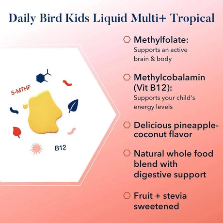 BEST NEST WELLNESS - Best Nest Daily Bird Liquid Multivitamins for Kids 500Ml. - The Red Vitamin MX - Suplementos Alimenticios - {{ shop.shopifyCountryName }}