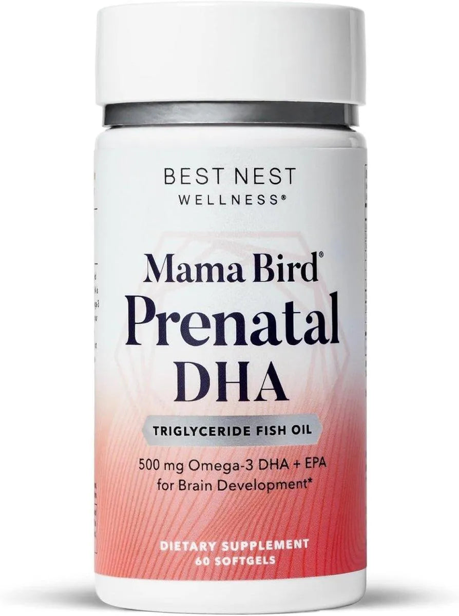 BEST NEST WELLNESS - Best Nest Wellness Mama Bird Prenatal DHA 60 Capsulas Blandas - The Red Vitamin MX - Suplementos Alimenticios - {{ shop.shopifyCountryName }}