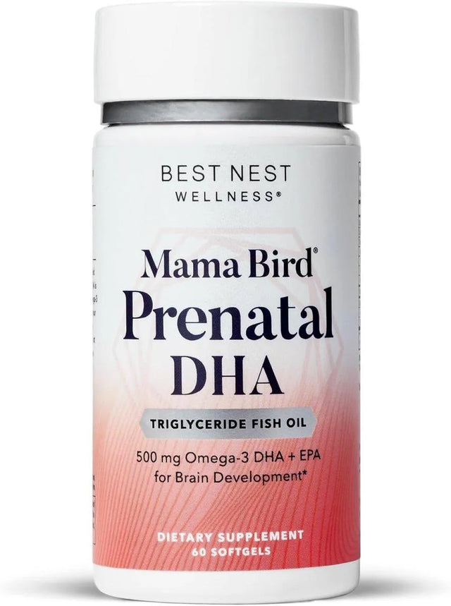 BEST NEST WELLNESS - Best Nest Wellness Mama Bird Prenatal DHA 60 Capsulas Blandas - The Red Vitamin MX - Suplementos Alimenticios - {{ shop.shopifyCountryName }}