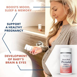 BEST NEST WELLNESS - Best Nest Wellness Mama Bird Prenatal DHA 60 Capsulas Blandas - The Red Vitamin MX - Suplementos Alimenticios - {{ shop.shopifyCountryName }}