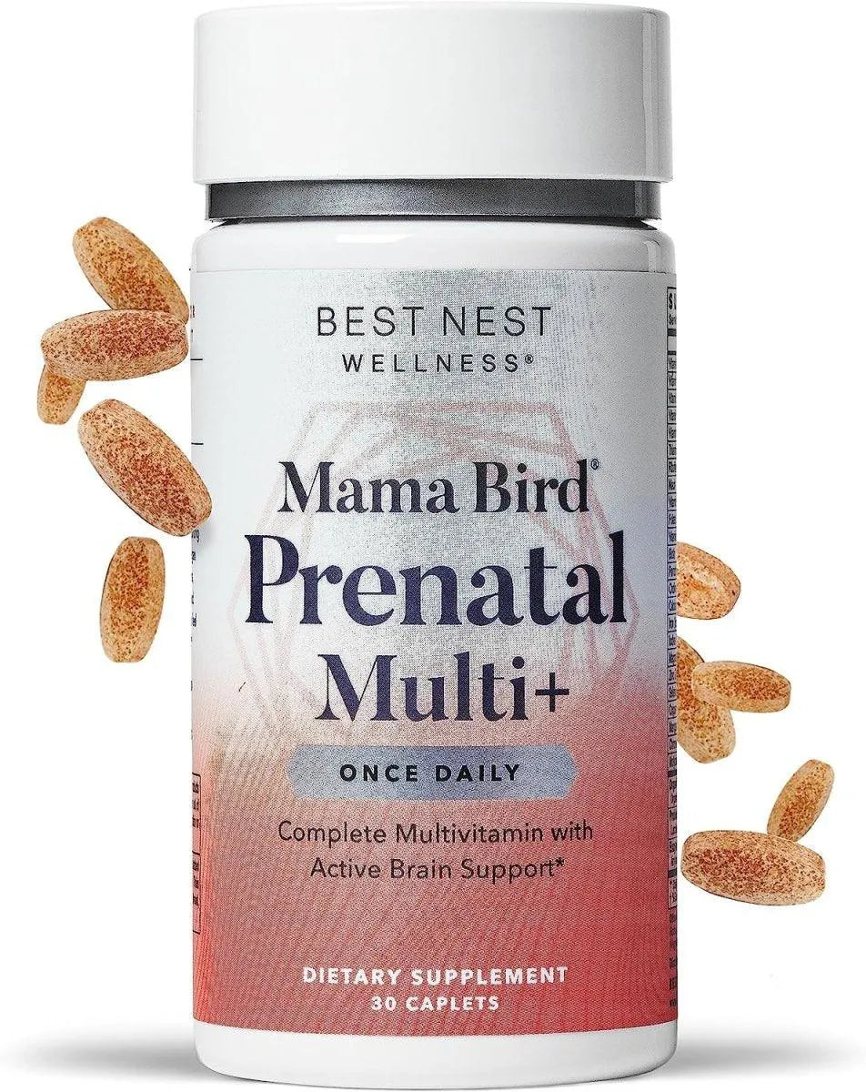 BEST NEST WELLNESS - Best Nest Wellness Mama Bird Prenatal Vitamins 30 Tabletas - The Red Vitamin MX - Suplementos Alimenticios - {{ shop.shopifyCountryName }}