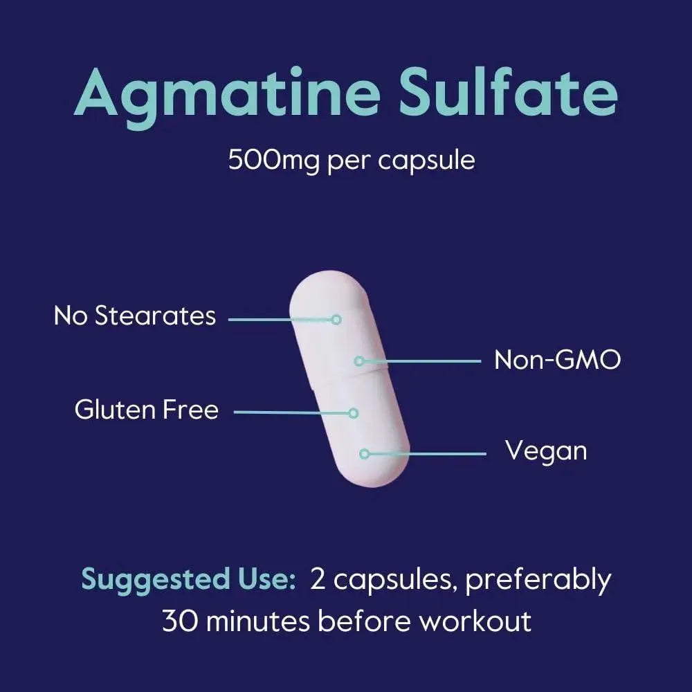 BESTVITE - BESTVITE Agmatine Sulfate 500Mg. 240 Capsulas - The Red Vitamin MX - Suplementos Alimenticios - {{ shop.shopifyCountryName }}