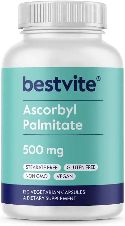 BESTVITE - BESTVITE Ascorbyl Palmitate 500Mg. 120 Capsulas - The Red Vitamin MX - Suplementos Alimenticios - {{ shop.shopifyCountryName }}