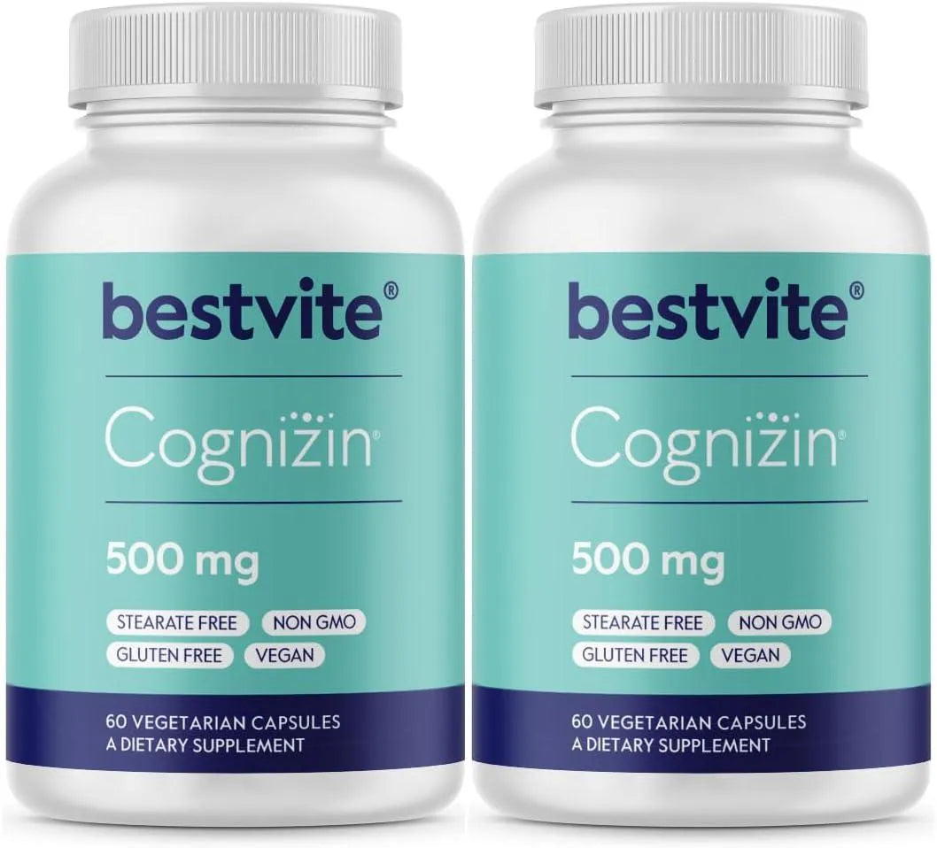 BESTVITE - BESTVITE Cognizin Citicoline 500Mg. 60 Capsulas 2 Pack - The Red Vitamin MX - Suplementos Alimenticios - {{ shop.shopifyCountryName }}