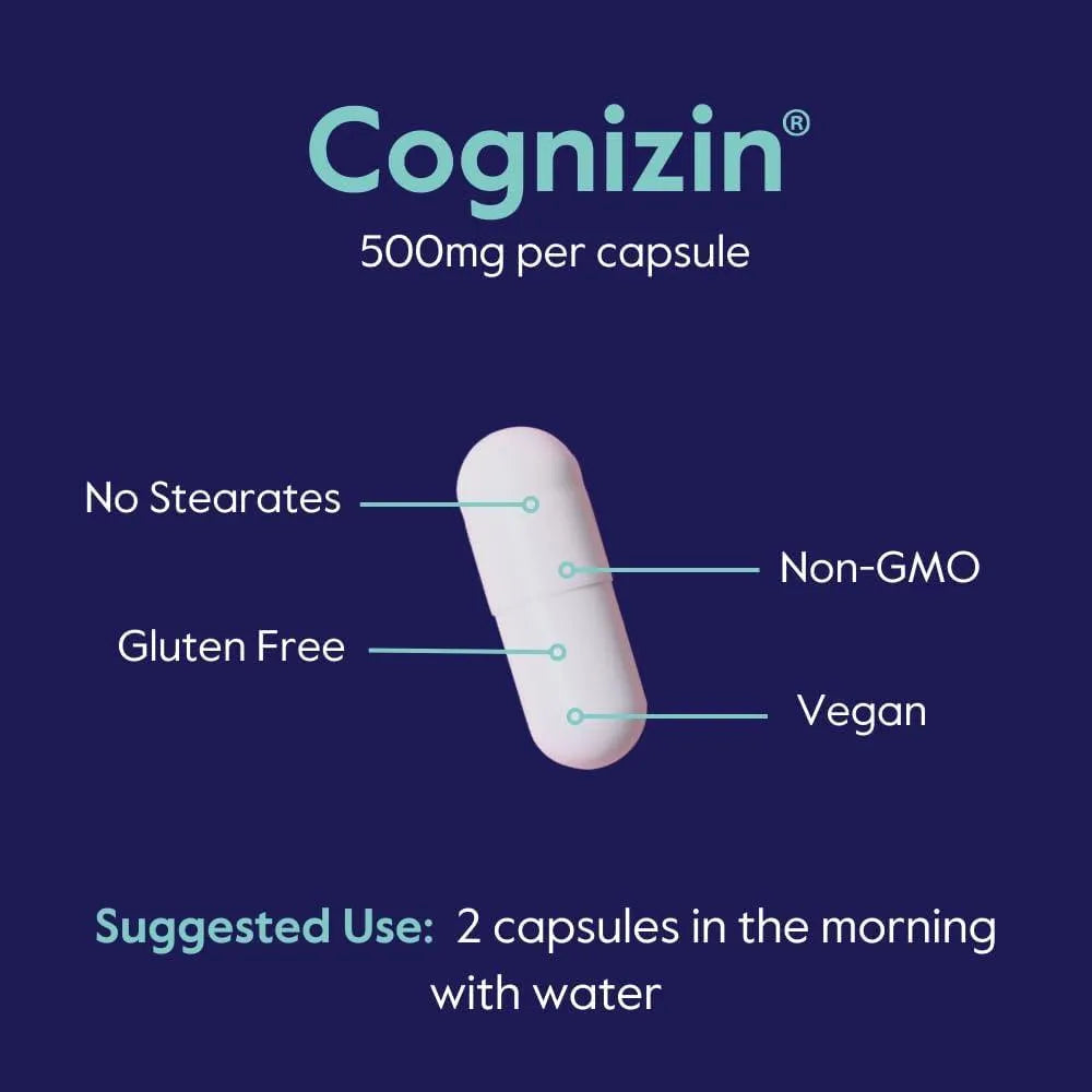 BESTVITE - BESTVITE Cognizin Citicoline 500Mg. 60 Capsulas 2 Pack - The Red Vitamin MX - Suplementos Alimenticios - {{ shop.shopifyCountryName }}