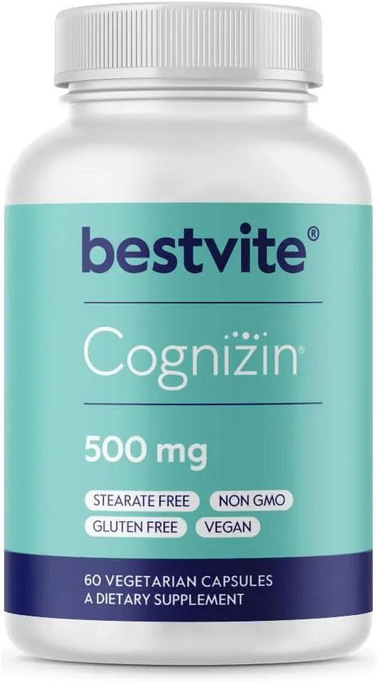 BESTVITE - BESTVITE Cognizin Citicoline 500Mg. 60 Capsulas - The Red Vitamin MX - Suplementos Alimenticios - {{ shop.shopifyCountryName }}