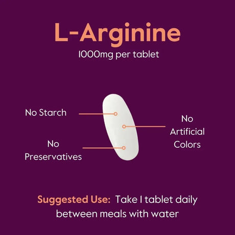 BESTVITE - BESTVITE L-Arginine 1000Mg. 240 Tabletas - The Red Vitamin MX - Suplementos Alimenticios - {{ shop.shopifyCountryName }}
